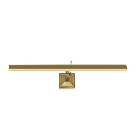 Dweled Hemmingway 24in LED Adjustable Picture Light 2700K in Burnished Brass PL-LED24